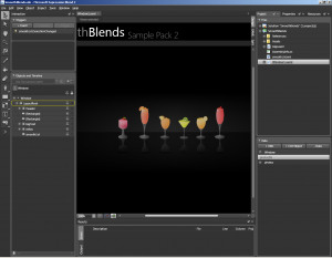 Microsoft Expression Blend 2 Screen